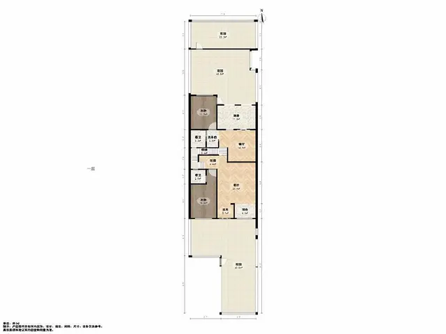 未来科技城精装修排屋 自然风光居住环境适宜 南北双花园 - 图片 7