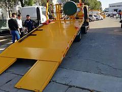 榆林一拖二清障车拖车公司电话道路救援车厂家直销价格