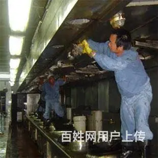 从化餐饮油烟机清洗厨房排烟管道清洗 - 图片 2