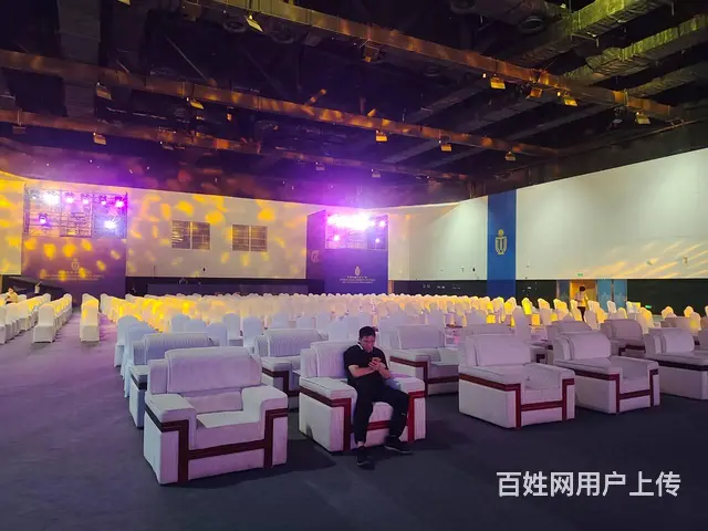 广州单人沙发租赁，白色沙发出租 - 图片 9