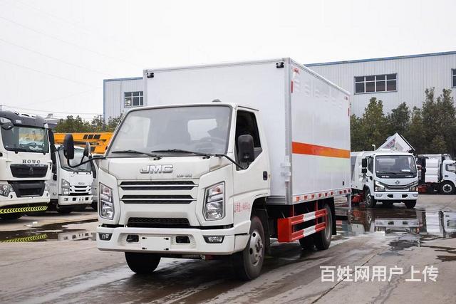 4.2米江铃顺达蓝牌1类爆破器材厢式车可分期送运费的图片