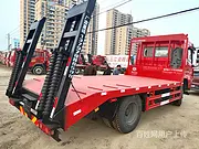 D3单桥玉柴165马力10吨挖机拖车 整车长7.5米