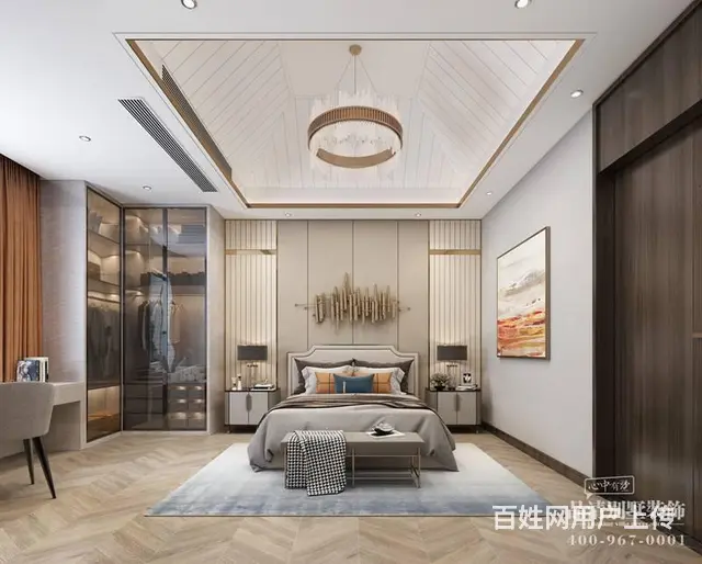 常州新城南都800平米别墅—现代中式风格 - 图片 8