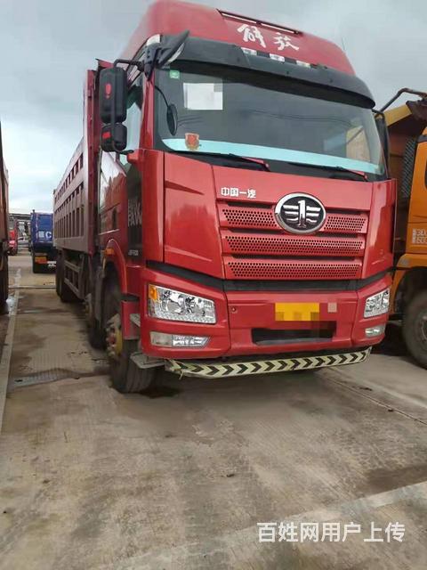 【图】- 二手解放前四后八自卸500马力8米6货箱国五 - 澄迈老城货车