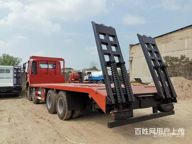 拉35吨左右挖机平板车 拖板车 厂家价 - 图片 9