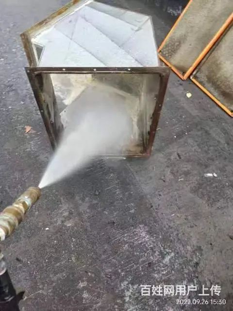 昆山工厂食堂油烟机净化器清洗风机清洗 - 图片 4