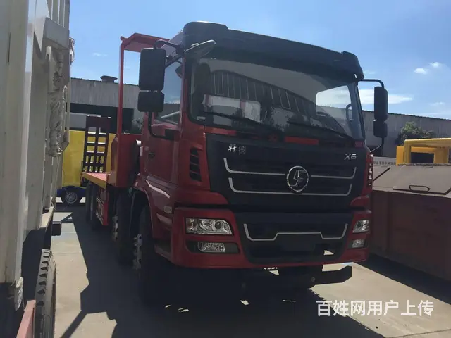 哪里买陕汽德轩德四后八拉30吨挖机平板车 - 图片 6