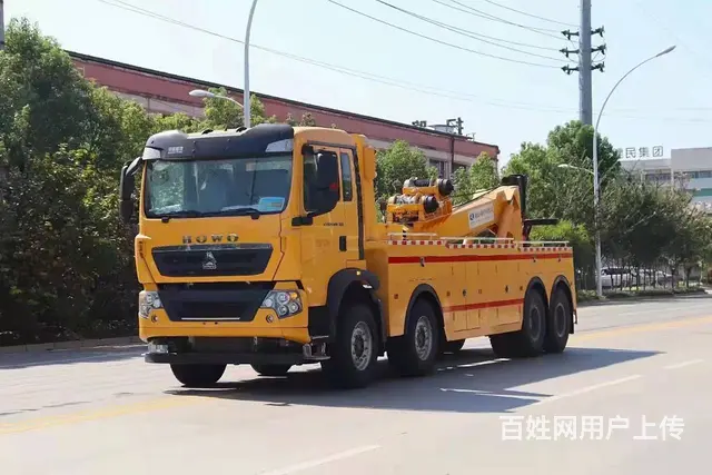 国六重汽豪沃前四后八一拖一清障车 - 图片 4