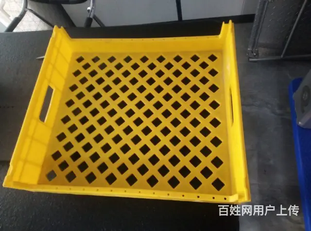 塑料零件盒果蔬塑料筐鸡蛋周转筐斜插塑料箱物流箱EU - 图片 4