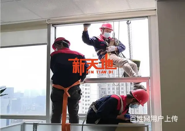 淄博玻璃幕墙更换玻璃幕墙维修玻璃窗户更换玻璃雨棚采 - 图片 2