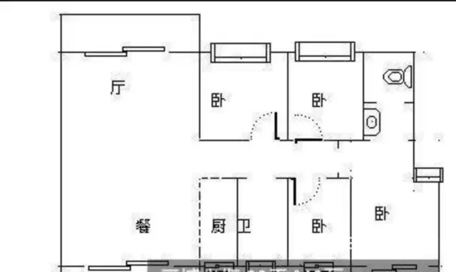 前山 二城心作 精装高层 四房 采光好 拎包入住 - 图片 11
