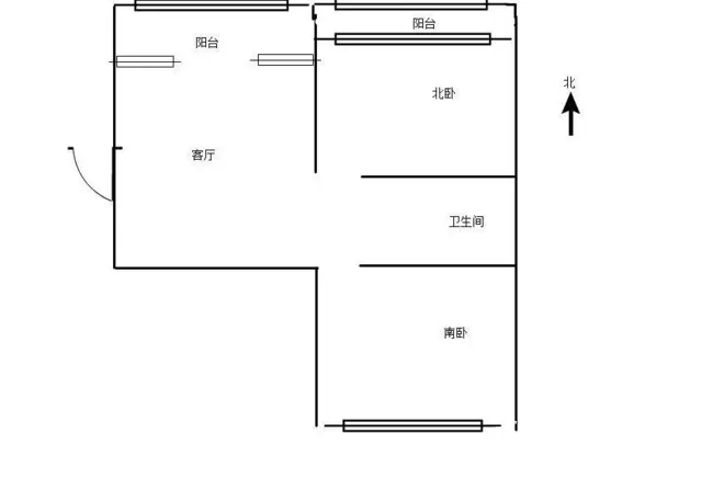 精装修 将军三街57平三楼 地热 南北通透 买完就住 - 图片 7