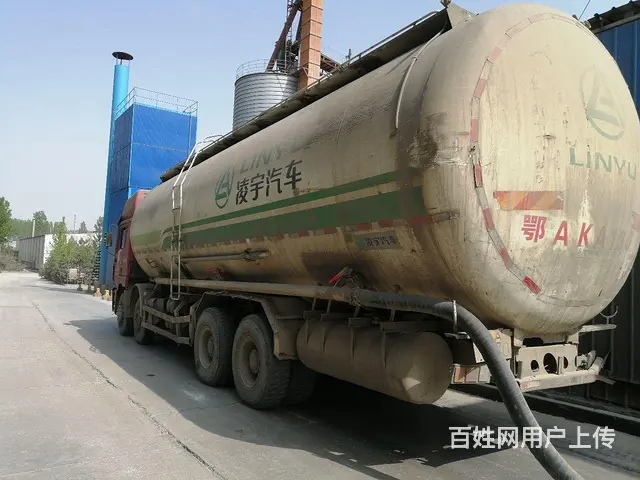 陕汽 德龙F3000 水泥罐车 国4 - 图片