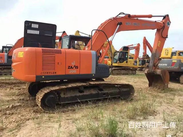 纯土方日立200挖掘机手续齐全精品二手挖掘机 - 图片 2