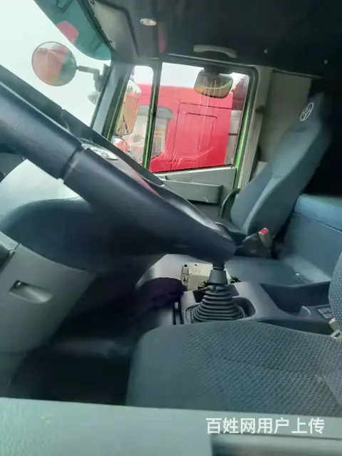 二手后八轮环保车390马力6米货厢红岩杰狮 - 图片 2
