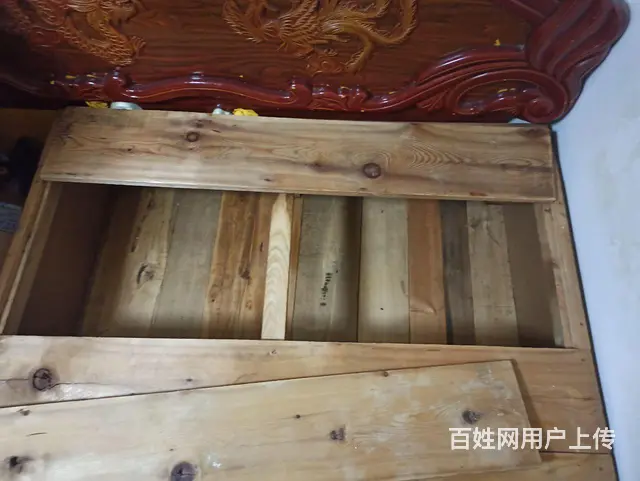 【搞定了！】红松木两箱手工制作双人床带实木床头 - 图片 9