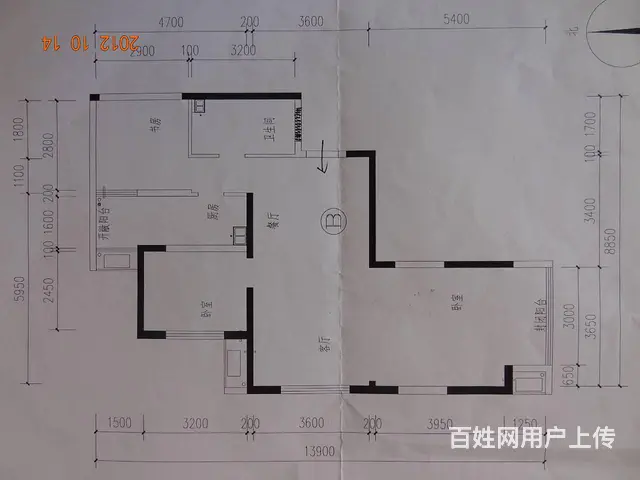 毓璜顶商圈 3室2厅1卫1厨2阳台102平精装修(个人房源） - 图片 2