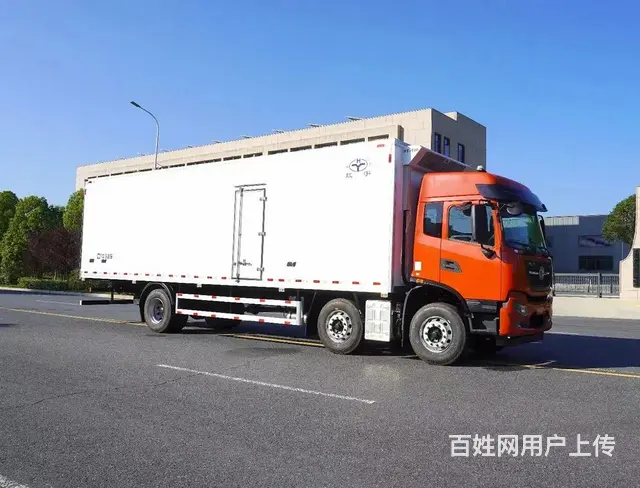 虹宇厂家直销东风天锦小三轴9.6米冷藏车 现车低价 - 图片 2