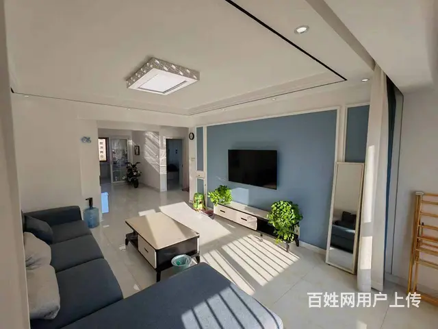 巴黎庄园电梯5楼95平米精装修 - 图片 1