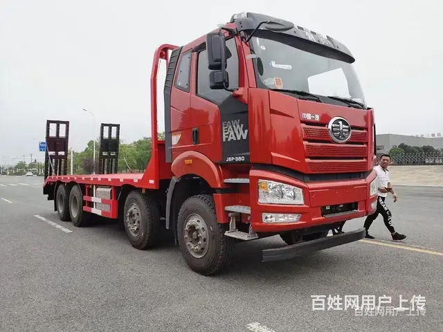 国六解放J6前四后八挖机板车全国可分期 - 图片 6