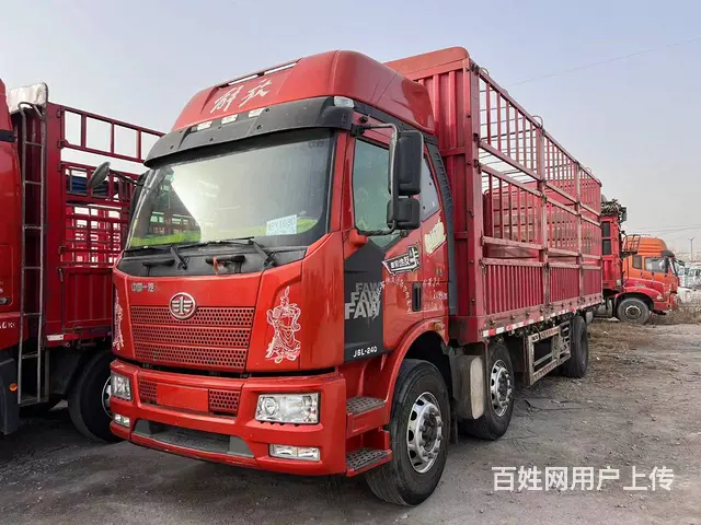 出售二手19年解放J6L 7米7高栏240匹国5 - 图片 1