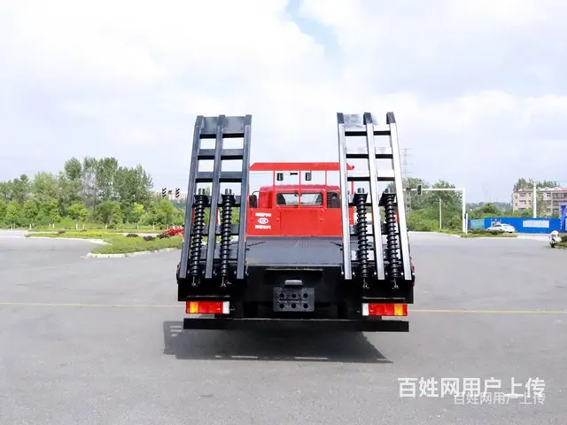 华神T3新款国六前四后四15吨挖机平板拖车 15吨高速不超载 - 图片 6