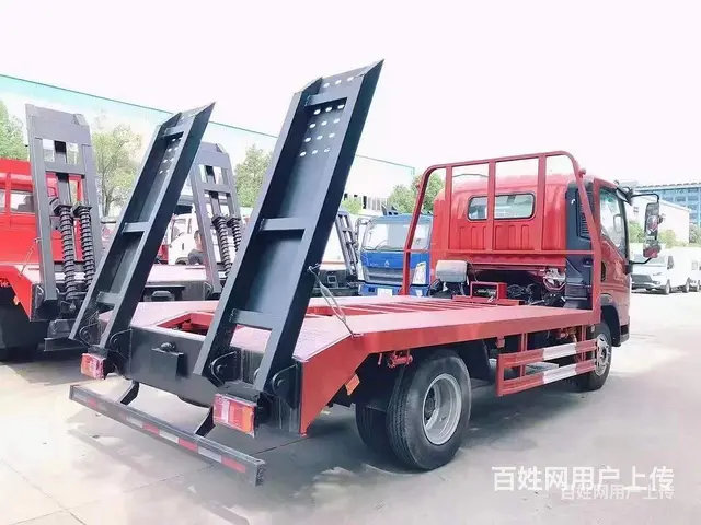 重汽蓝牌平板拖车平板运输车 批发价 - 图片 3