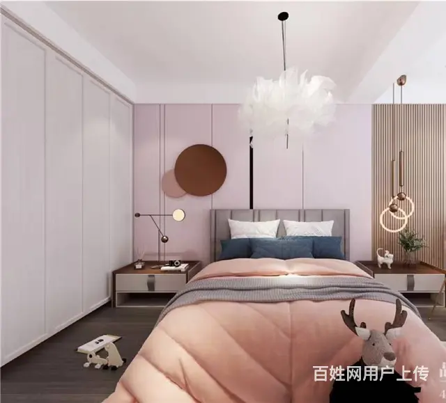 新中式风格330平米别墅装修案例 - 图片 7