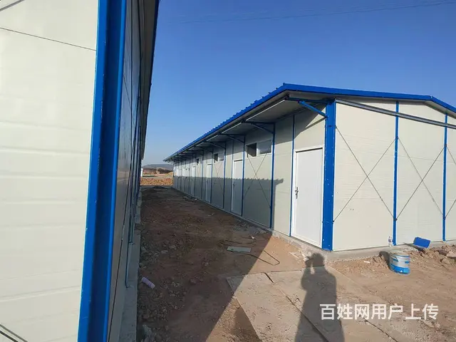 搭建洛阳彩钢房 焊接式防风汝阳活动房供应 - 图片 1