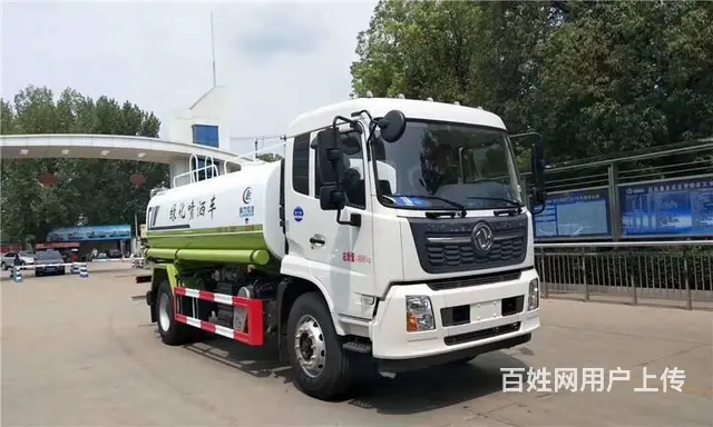 东风天锦12方14方洒水车 矿区环卫抑尘车现车价格 - 图片 1