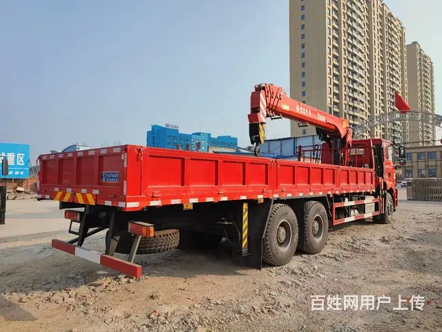 陕汽12吨货箱8.5米随车吊 零首付购车 - 图片 8