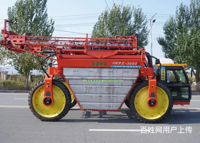 华玺3000G自走式喷杆喷雾机价格玉米打药车厂家 - 图片