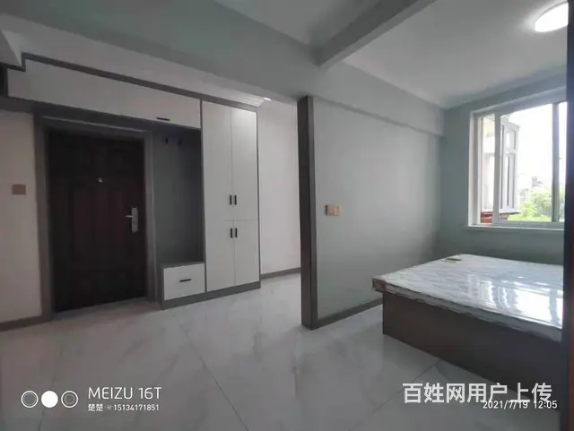 龙江街道龙江北里3楼38平东偏一室半精装地暖带家具拎包即住！ - 图片 4