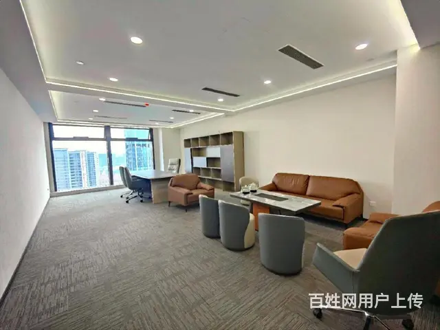 龙湖天街旁 整层2000方豪华装修全套家具 国企建筑AI行业 - 图片 5