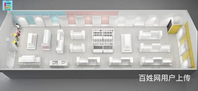精品百货店货架工艺简单-莫凡货架生活用品货架 - 图片 3