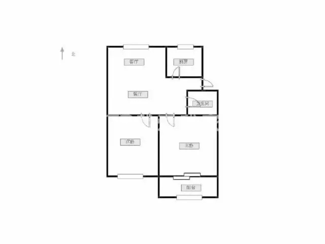 蓝天花园精装2房中间楼层房东急售看中可谈价 - 图片 7