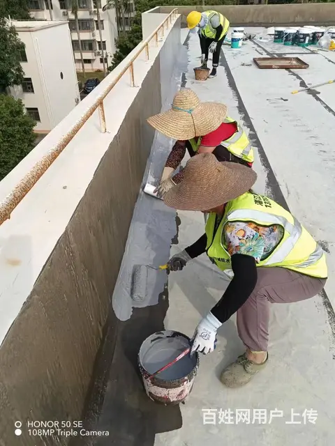 湛江市房顶防水补漏房屋漏水维修施工 - 图片 11