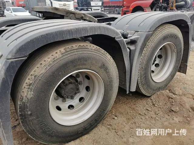 国六二手德龙燃气牵引车出售 双驱轻体 460马力 - 图片 10
