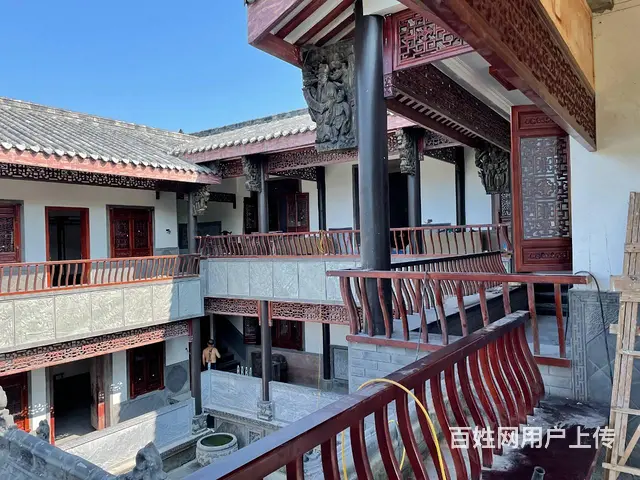 陕西汉中中式实木木门窗中式花格实木木门 - 图片 2