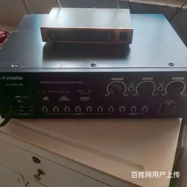出售。音响。功放。话筒一套 - 图片 3