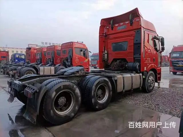 低价出售460马力二手解放牵引车 国五 双驱轻体 - 图片 4