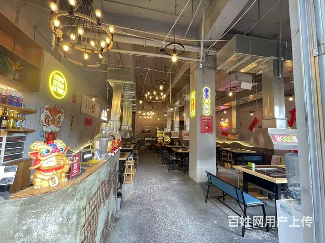 XN 郫都万达 临街双门头精装餐饮店转让 - 图片 6
