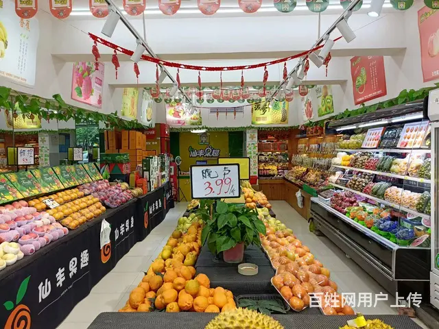 （四川铺鑫网）回风金海苑74平水果店转让 - 图片 3