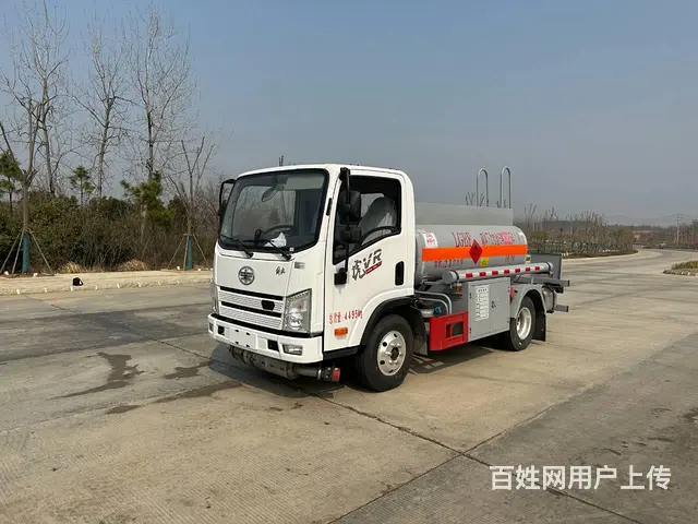 出售解放2吨油罐车 价格优惠的一款蓝牌油罐车包上户 - 图片 2