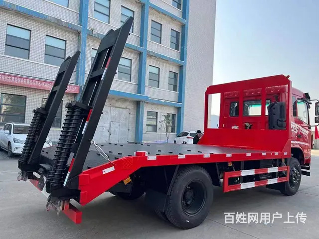 东风新款D3S平板车可拉150挖机现车促销支持分期 - 图片 2