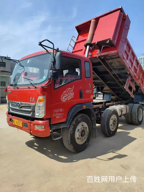 出售精品重汽豪曼4米8平板自卸车 全国提档过户 - 图片 3