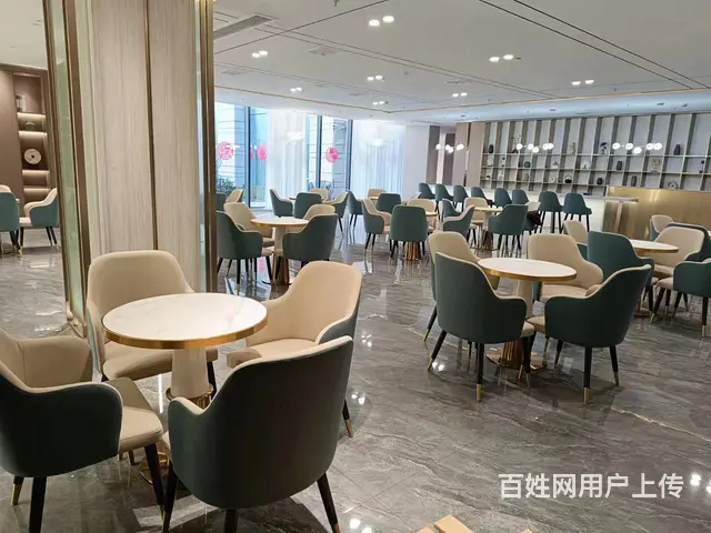 家具定制厂家接待家具大厅桌椅休闲沙发售楼部洽谈桌椅 - 图片 4