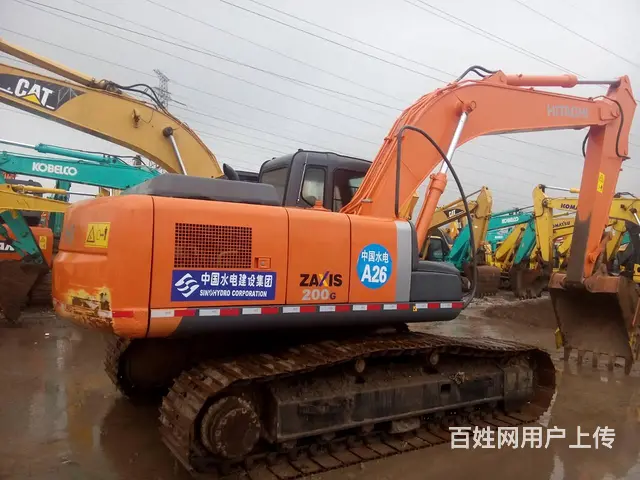 日立120、200、240和350等原装二手挖掘机 - 图片 1