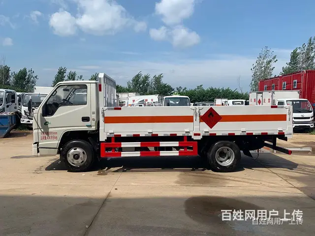 新乡 江铃蓝牌气瓶车仓栏 爆炸品危险品运输车 - 图片 4