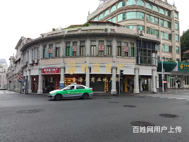 新华路中山路交汇处 十字路口转角面宽7米店铺 小吃旅行社黄金 - 图片 1